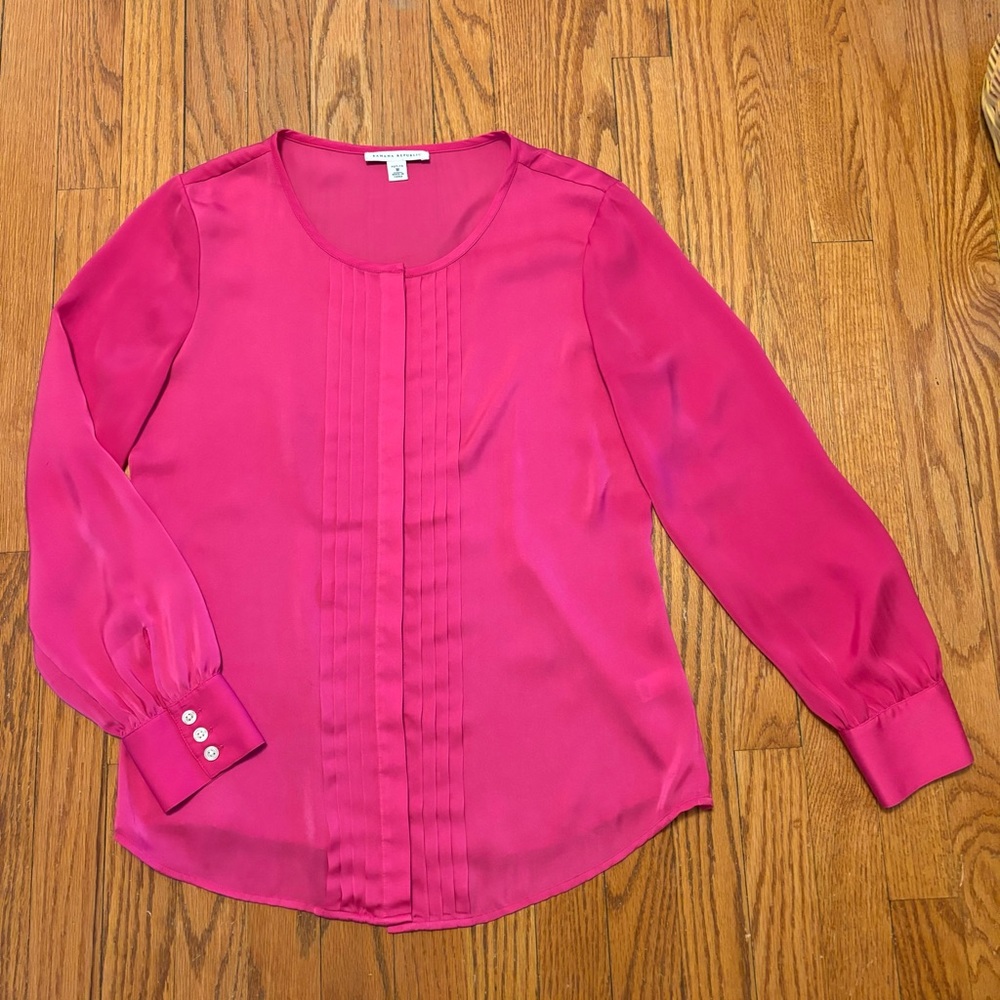 Bright Pink Blouse